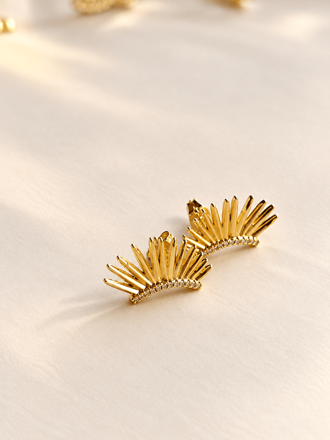 Golden Rays Earrings