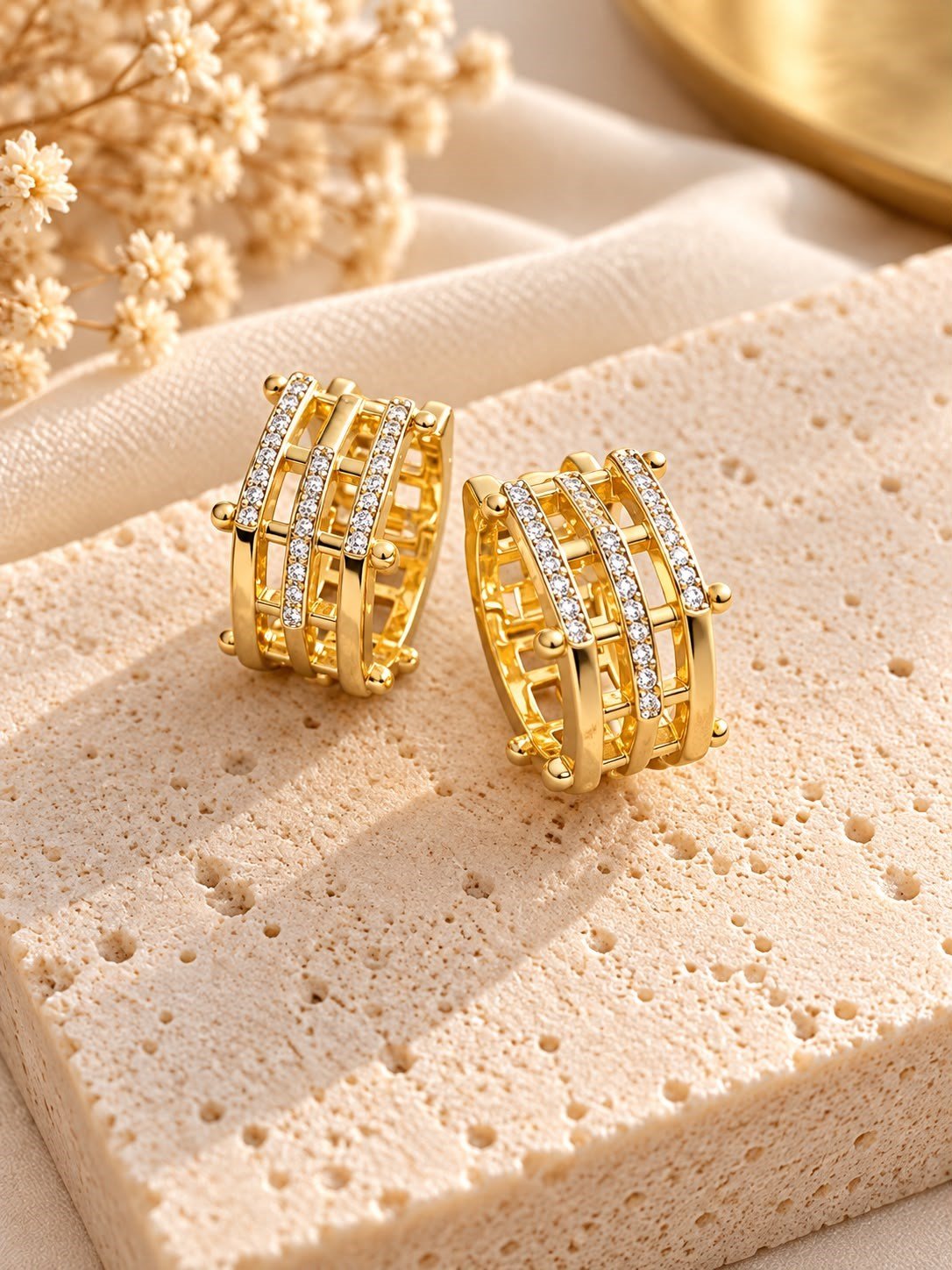 Lattice Luxe Earrings