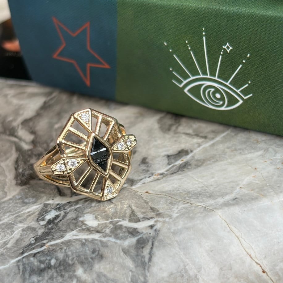 Noir Aura Ring