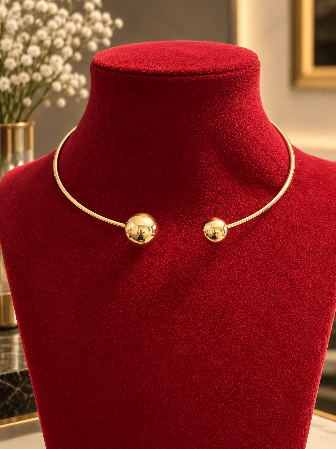Orbit Gold Choker 