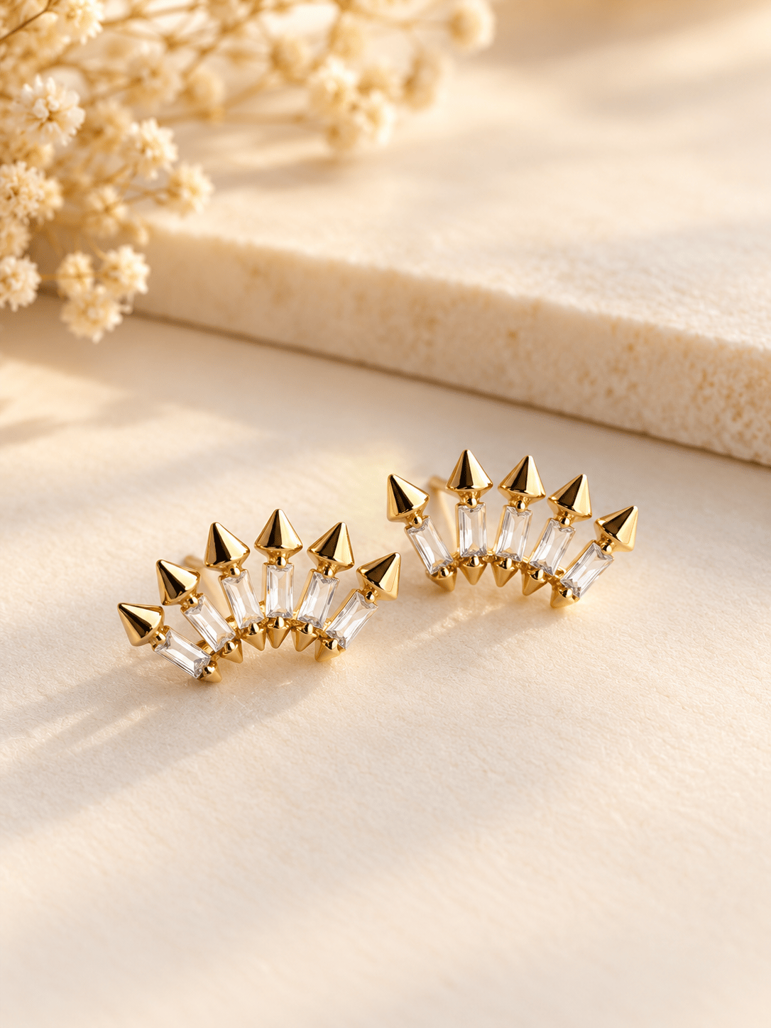 Royal Spikes Earrings