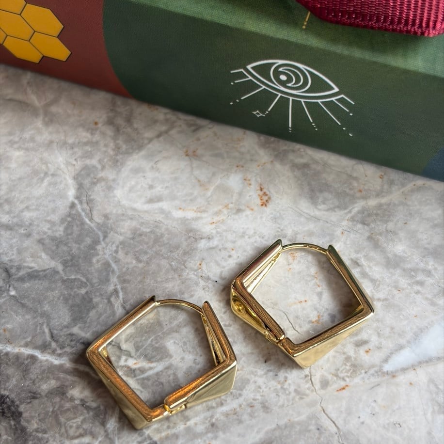 Square Luxe Hoops