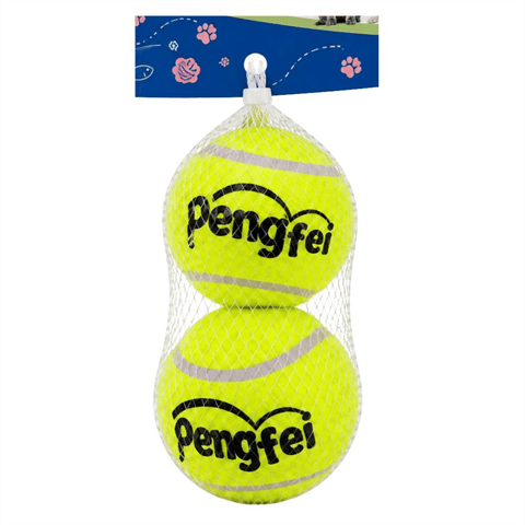 2'li Sert Köpek Tenis Topu Oyuncağı