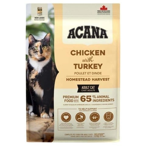 Acana Homestead Harvest Tavuklu Yetişkin Kuru Kedi Maması 4,5 kg