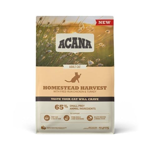 Acana Homestead Harvest Tavuklu Yetişkin Kuru Kedi Maması 1,8 kg