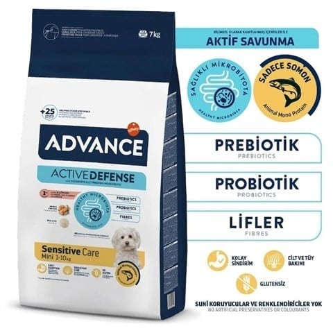 Advance Somonlu Küçük Irk Yetişkin Köpek Maması 7 kg
