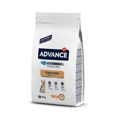 Advance Yorkshire Terrier Tavuklu Pirinçli Köpek Maması 1,5 kg