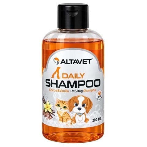 Altavet Daily Shampoo Cookie & Vanilla Kedi ve Köpek Şampuanı 200 ml