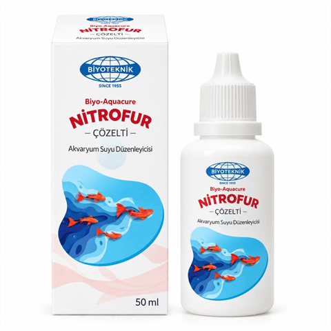 Biyoteknik Biyo-Aquacure Nitrofur Akvaryum Suyu Düzenleyici 50 ml