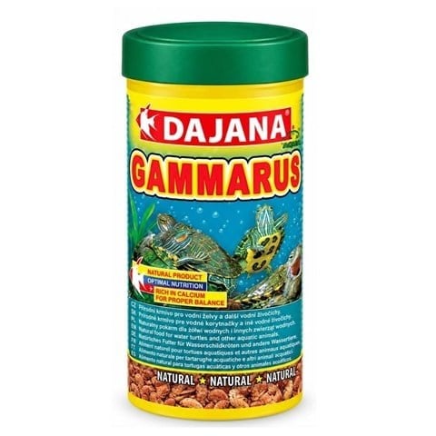 Dajana Gammarus Doğal Kaplumbağa ve Balık Yemi 1000 ml 100 gr