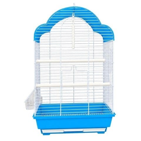 EuroGold Telli Oval Çatılı Kuş Kafesi 34,5 x 28 x 54,5 cm