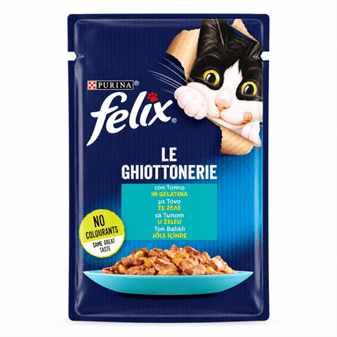 Felix Ton Balıklı Yetişkin Kedi Yaş Maması 85 gr