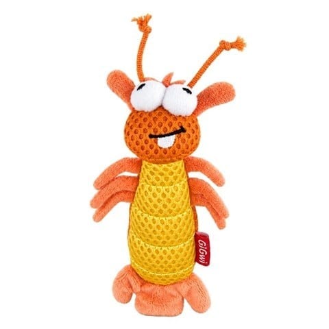 GiGwi Catnipli Karides Peluş Kedi Oyuncağı 15 x 6,5 x 2,5 cm