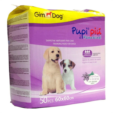 GimDog Pupi Piu Lavanta Kokulu Evcil Hayvan Tuvalet Eğitim Pedi 60x60 cm 50'li