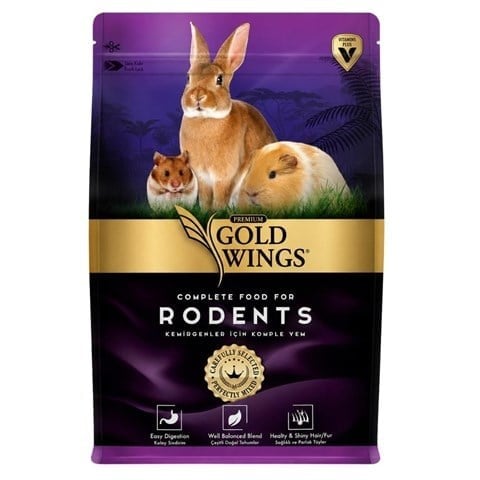 Gold Wings Premium Kemirgen Yemi 1 kg