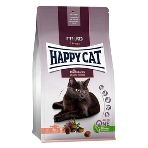 Happy Cat Atlantic Lachs Somonlu Kısırlaştırılmış Kedi Maması 10 kg