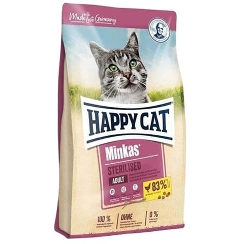 Happy Cat Minkas Tavuklu Kısırlaştırılmış Kedi Maması 10 kg