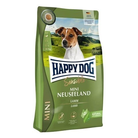 Happy Dog Sensible Neuseeland Kuzu Etli Küçük Irk Yetişkin Köpek Maması 4 kg