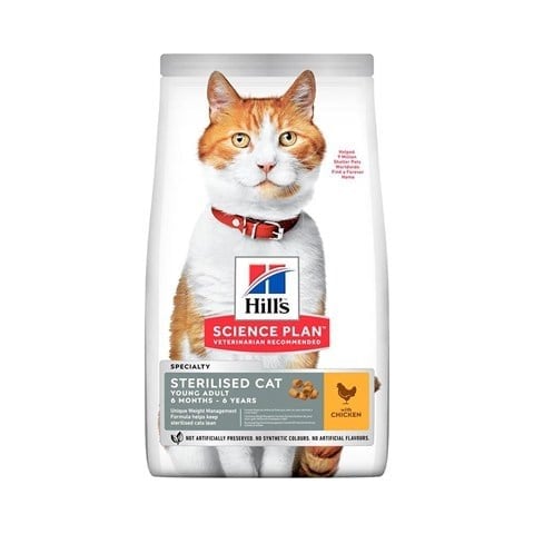 Hills Tavuklu Kısırlaştırılmış Kedi Maması 15 kg
