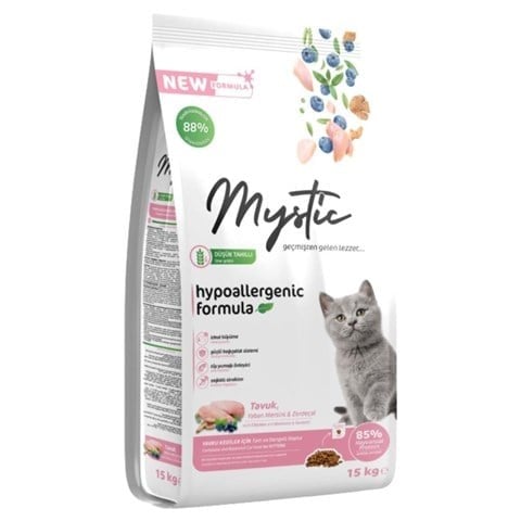 Mystic Tavuklu Yavru Kedi Maması 15 kg