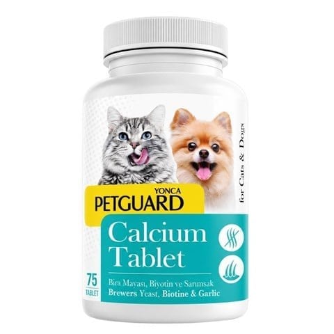 Petguard Brewers Kedi Köpek Deri ve Tüy Destek Tableti 75 Tablet