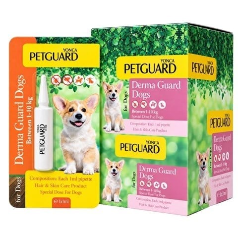 Petguard Derma Guard 1-10 Köpekler İçin 12x1 ml