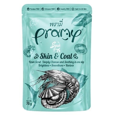 Pramy Skin Coat Jöle İçinde Karidesli, Deniz Taraklı ve Ton Balıklı Kedi Konservesi 70 gr