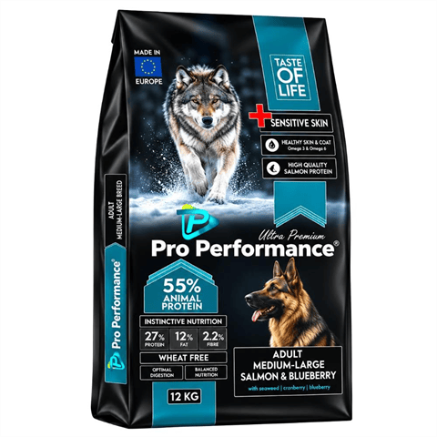 Pro Performance Somonlu ve Pirinçli Orta ve Büyük Irk Yetişkin Köpek Maması 12 kg
