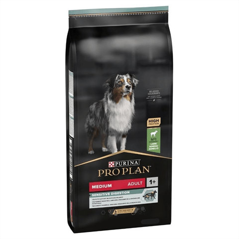 Pro Plan Optidigest Orta Irk Kuzu Etli Köpek Maması 10 kg