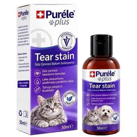 Purele Kedi ve Köpek Gözyaşı Leke Temizleyici 50 ml