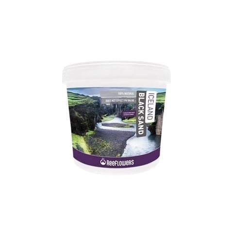 ReeFlowers Iceland Black Sand Akvaryum Kumu 3-5 mm 25 Kg