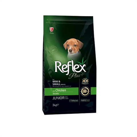 Reflex Plus Mini ve Küçük Irk Tavuklu Yavru Köpek Maması 3 kg