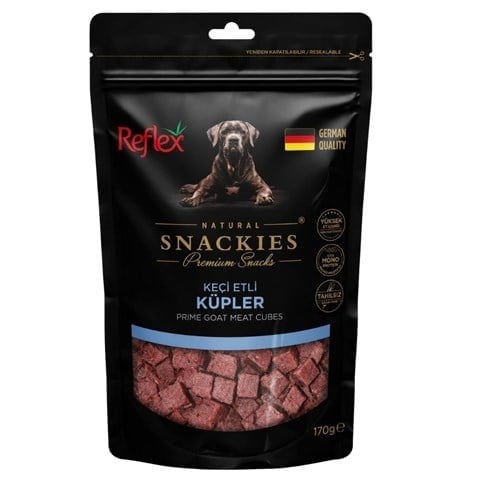 Reflex Snackies Keçi Etli Küpler Köpek Ödül Maması 170 gr