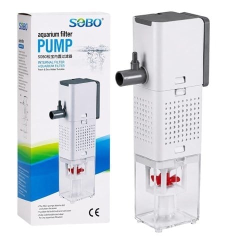 Sobo Akvaryum İç Filtre Beyaz 1800 LT/H 28W