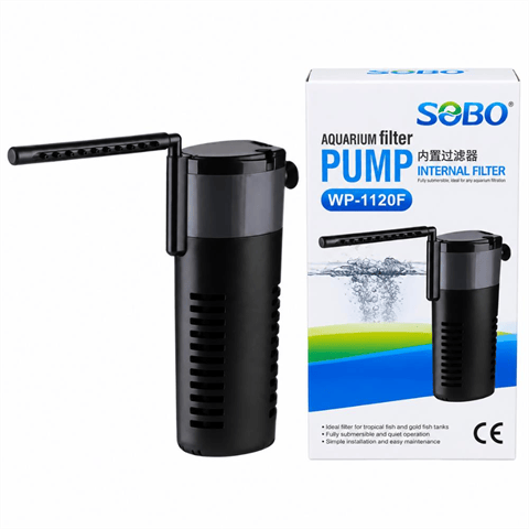 Sobo WP-1120F Şelale Aparatlı Akvaryum İç Filtre 900 L/saat 20W