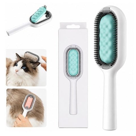 Su Hazneli Kedi ve Köpek Tüy Toplama ve Masaj Tarağı 20 ml