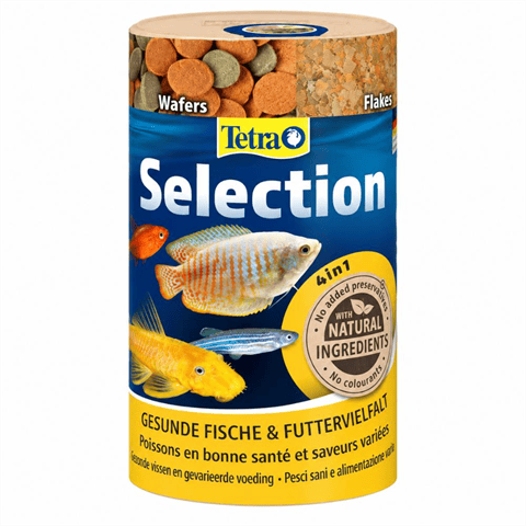 Tetra Selection 4in1 Karma Tropikal Balık Yemi 100 ml 45 gr