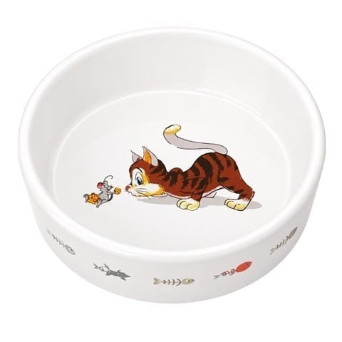 Trixie Kedi Seramik Mama ve Su Kabı 12 cm 0,2 L
