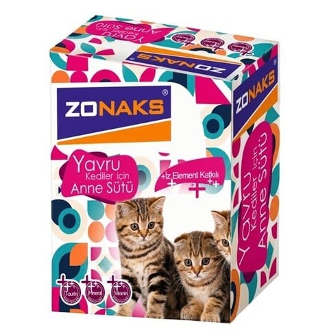 Zonaks İz Element Katkılı Kedi Anne Süt Tozu 14x15 gr