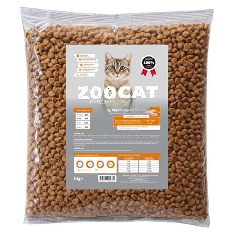 ZooCat Tavuklu Yetişkin Kedi Maması 1 kg