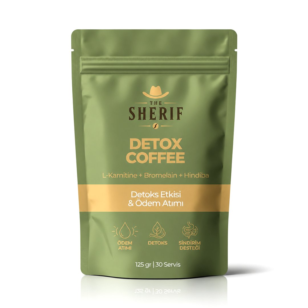 The Sherif DETOX COFFEE (Detox Etkisi + Ödem Atımı) 125gr