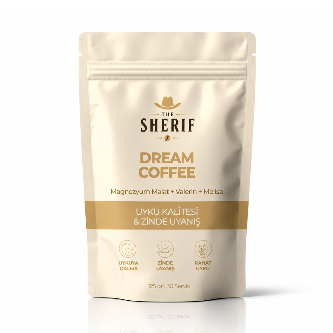 The Sherif DREAM COFFEE (Uyku Kalitesine Katkı + Zinde Uyanma Desteği) 125gr