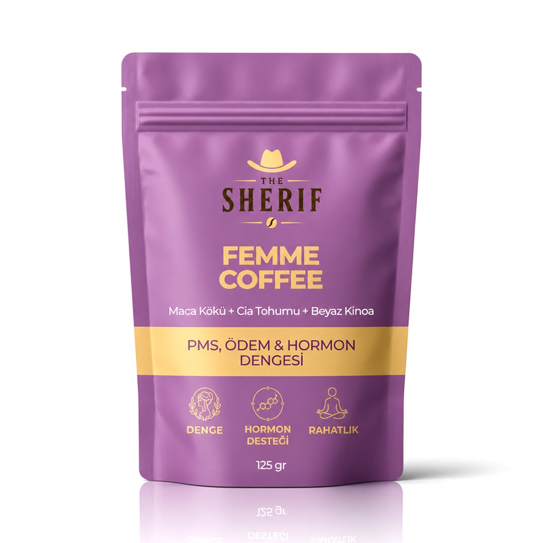 The Sherif FEMME COFFEE (PMS-Ödem-Hormon Denge Desteği) 125gr