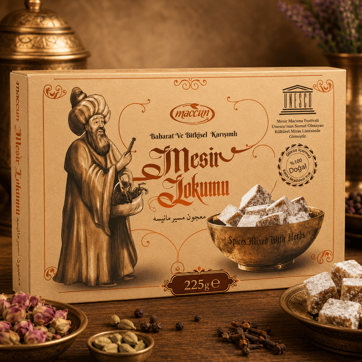 Maccun Manisa Mesir Lokumu 225 gr