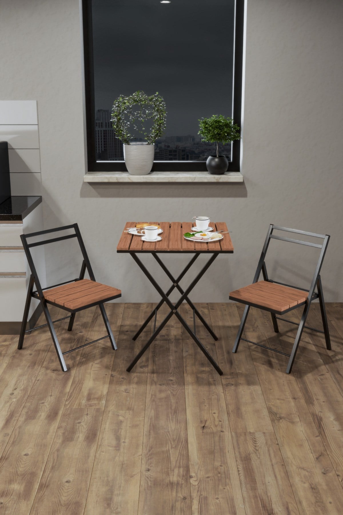 Ege Bistro Takım , Mutfak Masa Takımı , Bahçe Masa Takımı 2124