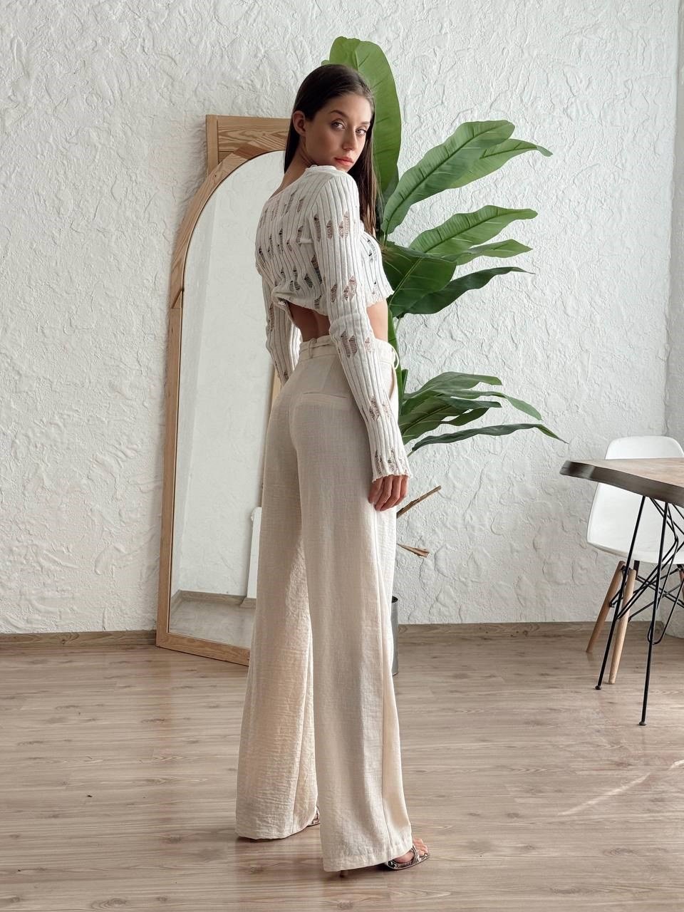 keten pantalon bej