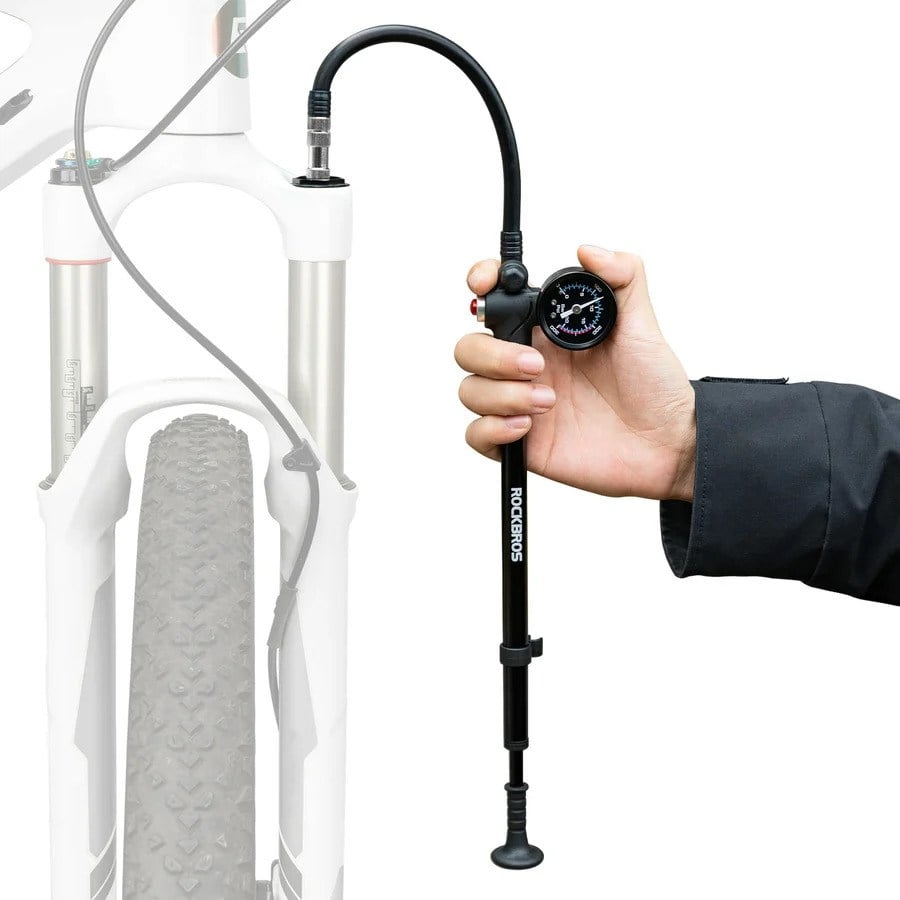 Rockbros 300 PSI Yüksek Basınçlı Havalı Maşa & Süspansiyon Pompası