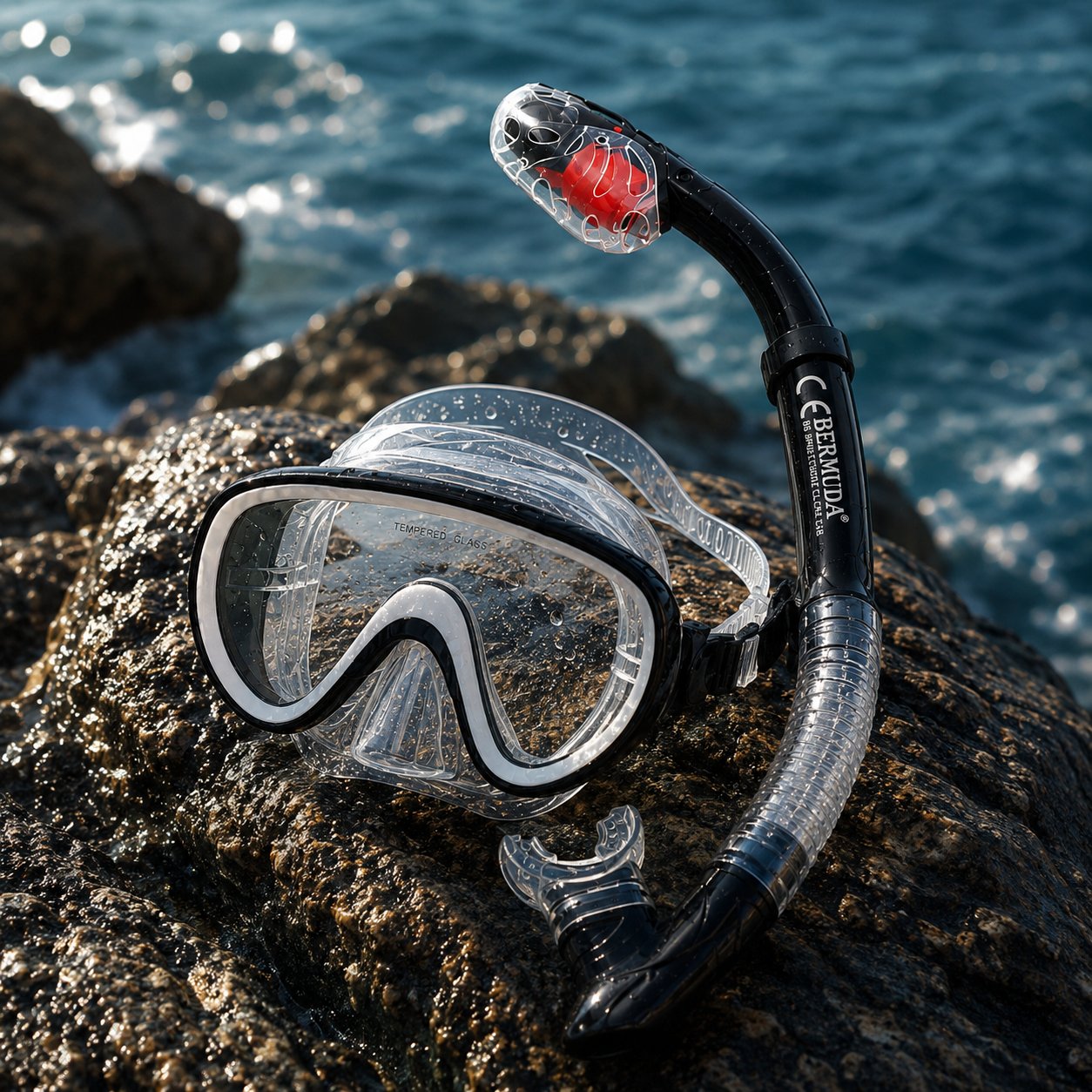 BERMUDA SEE DISCOVERY MASKE ŞNORKEL SET