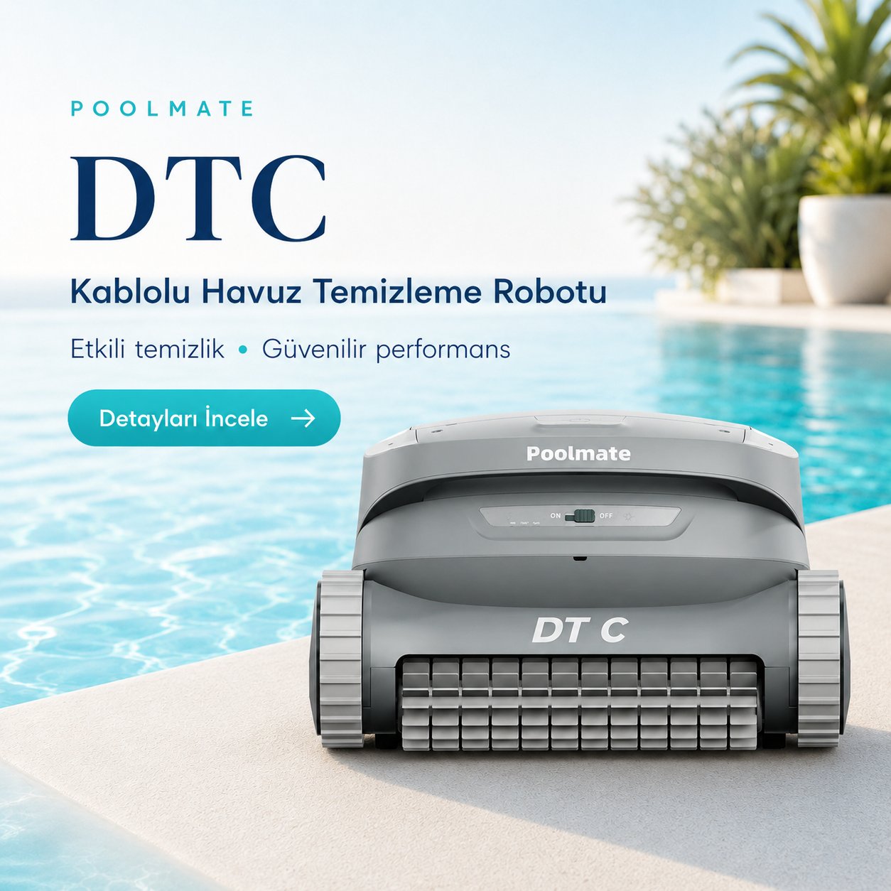HAVUZ ROBOTU DTC KABLOLU