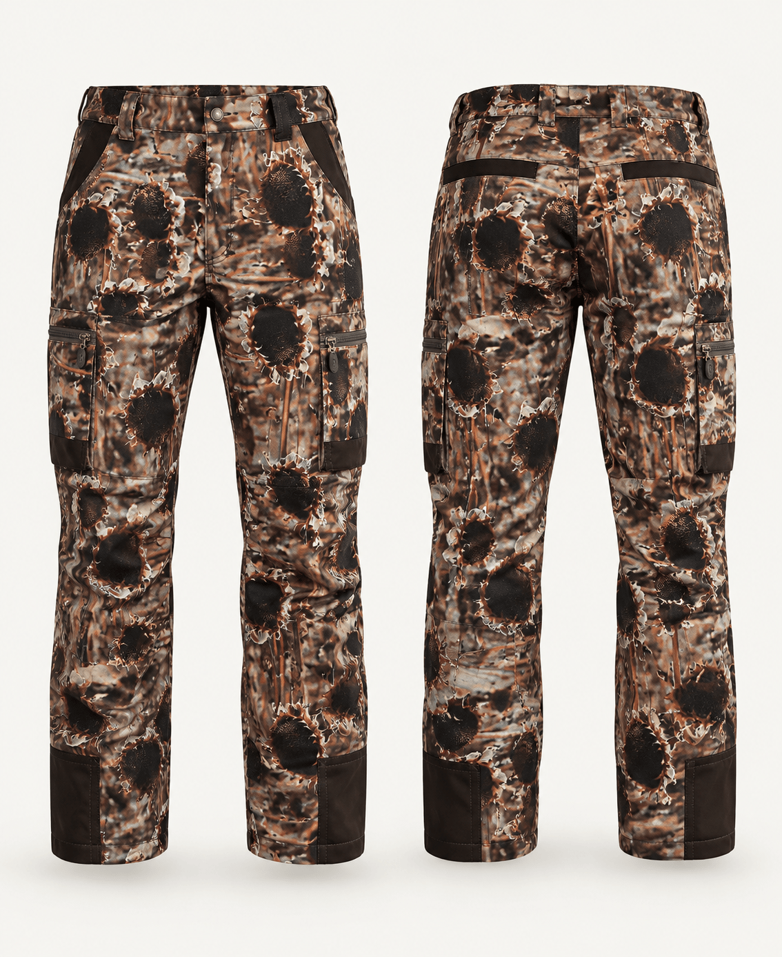 SVWILD AYÇİÇEK DESENLİ AVCI PANTALONU - 05469